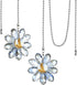 Ethanberg 2 Pieces Ceiling Fan Pull Chain, Decorative 1.8" Crystal Glass Flower Pendants
