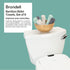 100% 9.85 9.85, Brondell Ultra-Soft Rayon Derived from Bamboo Bidet Towels for Bathrooms, Soft and Absorbent