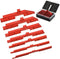 QYQRQF Router Table Set Up Bars, 7pcs Aluminum Precision Setup Blocks Height Gauge