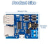 mp3 5v Super decoder - dfplayer mini Module with Audio Amplifier and Recorder for tf Card u Disk Play, Micro USB Power