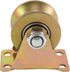 ZOENHOU 4 PCS 2 Inch 660 LB Steel U Groove Wheel Pulley, Heavy Duty Rigid Caster for Inverted Track