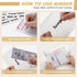 Onlyesh Budget Binder - 28Pcs Cash Envelopes for Budgeting, Marble 6-Ring Money Organizer Binder (White)