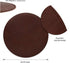 Mouse Pad,Round Mouse Pad,PU Mouse Pad,Leather Mouse Pad with Stitched Edge Micro-Fiber Base with Non-Slip Waterproof,Mouse Pad for Computers,Laptop,9 x 9 Inch (Rose Gold) by Besezx