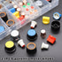 Taiss 77PCS Potentiometer Kit with Rotary Knobs, WH148 1K-100K Ohm Assortment for Variable Resistor