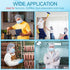 100 Yahenda Pcs Disposable Hair Nets,Bouffant Hoods, Full Face Beard Hair Net for Food Service Workers, Lab, Cooking
