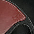 Ergonomic Leather Mouse Pad with Wrist Support - Non-Slip Rubber Base, Memory Foam, Waterproof Surface (Round-Brown)