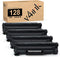 v4ink 4PK Compatible CRG128 Toner Cartridge Replacement for Canon 128 Black for imageclass Printers