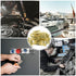 100 Pcs Yellow Heat Shrink Butt Connectors, 12-10 AWG Waterproof Crimp Terminals for Automotive, Marine Wiring