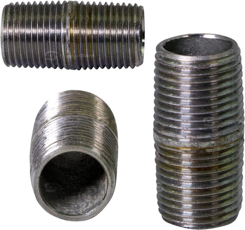 OQHM2000 Nipple Pipe, 2" x 1" in Galvanized
