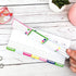 Mini Peek at the Week Planner Pad, Undated 52-week Daily Notepad, Tear-Off Pages, Priority Lists, Checklist Backer