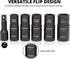 02287B 6-Pc 1/2-Inch-Drive Set, 10 Set, 3-Inch 6-Point, 19 21mm NEIKO Impact Socket SAE & Metric Sizes, Thin Wall Wheel