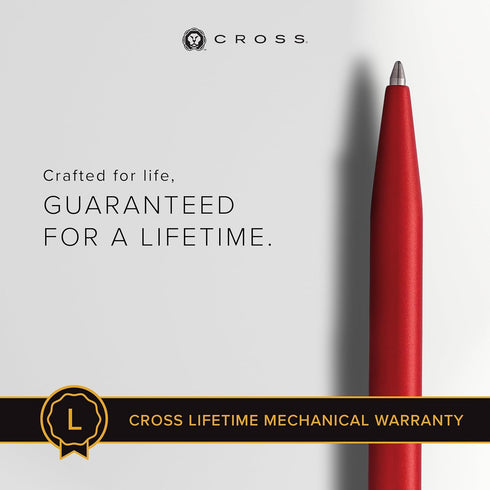 Cross Click Refillable Ballpoint Pen, Medium Point, Black Ink, Presented in Everyday Gift Box