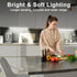 12 Inch 3 Closet, Home(2 Pack) Daymeet Under Cabinet Lights, Bright Ultra Thin LED Cabinet Lighting Under Cabinet Light