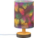 ALAZA Colorful Tropical Palm Leaves Bedside Table Lamp for Bedroom Living Room Nightstand LED Light Lamps,Bedside Lamps