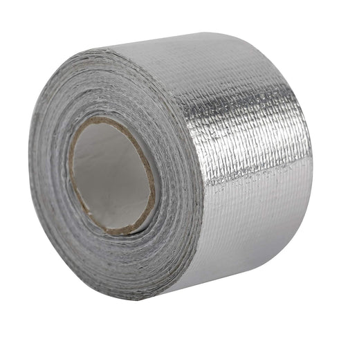 AuInn Self-Adhesive Heat Reflective Tape, High Temperature Fiberglass Heat Shielding Foil Tape