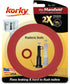 Korky 457BP Toilet Flush Valve Seal, Red Color for Efficient Flushing
