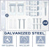 15 Set 1 15 Yaocom Frame Lock Security Hanging Kits T-Screw Security Artwork Picture Hangers with T-Head Screws