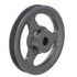 uxcell AK56-5/8 V-Belt Sheave, 5/8" Bore 5.45" OD Single Groove Cast Iron Sheave for 4L or A Belt