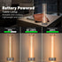 Mini Minimalist Tabe Lamp with Breathing Effect, Cordless LED Desk Lamp Rechargeable Modern Night Lights Portable Lamp