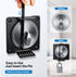 Deadbolt Secure Device, Disable The Deadbolt Thumb Knob, Anti Picking Safety Child Proof, Apartment Extra Temporary