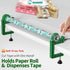 MONMEE Dispenser2 Pack 2 Tabletop Gift Wrapping Tool with Tape Adjustable Wrapping Paper Table Clamps with TapesPerfect