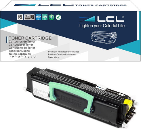 LCL Compatible Toner Cartridge Replacement for Dell 310-8701 310-8708 310-8702 310-8709 6000 Pages for 1720 1720dn