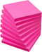Sticky Notes 3x3, Bright Colors Self-Stick Notes, 8 Pads, 80 Sheets/Pad (Rose Red)