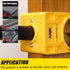 KATA 1-3/8" - 1-3/4" Door Lock Installation Kit with Large Chip-Clearance Slots for Deadbolts and Locksets