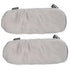 Elbow Memory Foam Armrest Pads Wear-resistant Non-slip Cushion Covers for Office Chairs Gaming Chairs Wheelchairs Gray