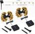 60 36 8 Brightown Solar Moroccan String Lights Outdoor LED Ft Globe Fairy Lights with Lighting Modes, Waterproof Solar
