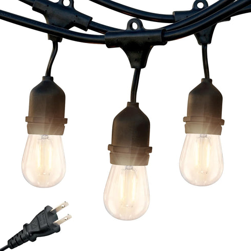 Brightech Ambience Pro - 24 Ft Waterproof LED Outdoor String Lights -