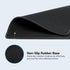 TECKNET 4 Pack Mouse Pad with Anti-fray Stitching, Waterproof Surface & Non-Slip Rubber Base with Stitched Edges Gaming