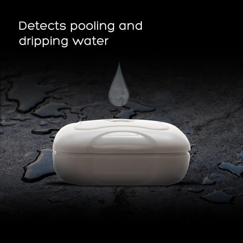 2 Pack Water Leak Detector - 95 dB Flood Detection Alarm Sensor for Bathrooms, Basements, and Kitchens by Mindful Design