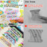 Decorative Laminated Bible Tabs, 100PCS Cute Bible Tabs for Women, 66 Book Tabs, 34 Blank Tabs