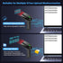 PecuMecu 1D&2D 3-in-1 2.4G PDF417 (TM-10B) Bluetooth Barcode Scanner, Bluetooth & USB Wired & Wireless QR Barcode