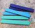 Omitfu 6Pcs 0.5 Inch 13 Inch 35 (3 Felt Bulletin Board Bar Strip Thick Self-Adhesive Pin Board Bar in Length
