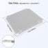 LeMotech Junction Box Mounting Plate ABS Plastic Internal Panel w/Screws for Installation on Electrical Box with Latches 7.2"x7.2"