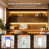 Yeqeeshine 16.4ft 12V 2700K- 6500K COB LED Strip Lights, DC Tunable White COB LED Strip Light Work with Alexa Google