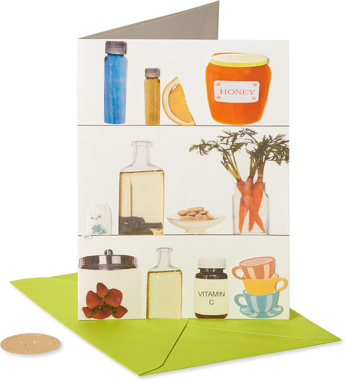 Papyrus Get Well Soon Cards, Remedies and Balloons (Count: 2)