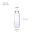 J&K Scientific 20ml Headspace Sample Vial, Clear Glass, 20mm Crimp-top, Rounded Bottom, Pack of 100
