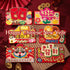 BAIWOVIS 2026-6Pcs Red Envelopes for Chinese New Year Creative Lucky Money Envelope Hongbao of Cute Patterns of Wealth