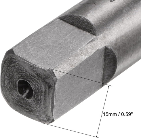 uxcell Metric Hand Tap M27 Thread 1.5 Pitch, 4 Straight Flutes H2 Alloy Tool Steel Tapping Tools for Repairing