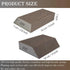 M-jump 8 Pack Single Sanding Sponge Kit - Coarse Medium Fine Grit Washable and Reusable Blocks