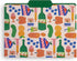 ban.do Thick Sturdy File Folders, Set of 6 Decorative File Folders with Tabs and Sticker Labels, Assorted Quotes