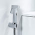 ZLOCYIVHE Set Handheld Bidet Sprayer for Toilet, Chrome Portable Cloth Diaper Sprayer Brass Bathroom Bidet Sprayer Kit