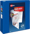 Avery Heavy-Duty 4 Inch View 3 Ring Binder, One Touch EZD Rings, 4.5 Inch Spine, Pacific Blue (79814)