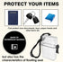 Waterproof ID Card Badge Holder Case - Floating Sports Case with Hanging Ring and Rope - Money and Key Holder - Small Waterproof Case for Swimming, Boating by UAIAGM