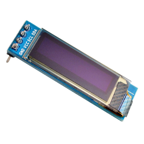 Reland Sun 0.91 inch 12832 White and Blue Color 128X32 OLED LCD LED Display