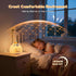 20 3 Baby Sound Machine, Soothing Sounds White Nosie for Sleeping, Rechargeable Night Light with Speaker, Brightness