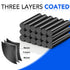 TRYMAG Black Small Magnets, 400Pcs Rare Earth Magnets in 3 Sizes for Crafts, Mini Fridge, Office, Kitchen Cabinet